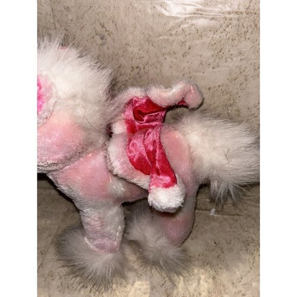 Dan Dee Pink Flying Horse Pegasus Unicorn Plush 7" Stuffed Animal With Bow - Picture 4 of 11